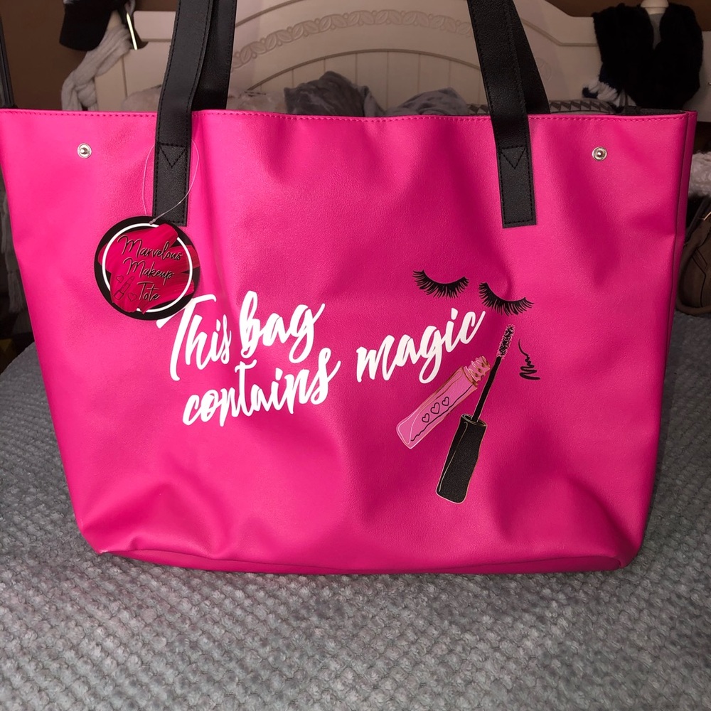 Hot Pink Tote 🎀